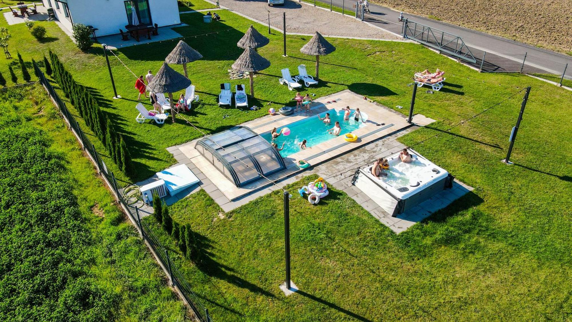 Sloneczne Wzgorze Zator Apartment ภายนอก รูปภาพ